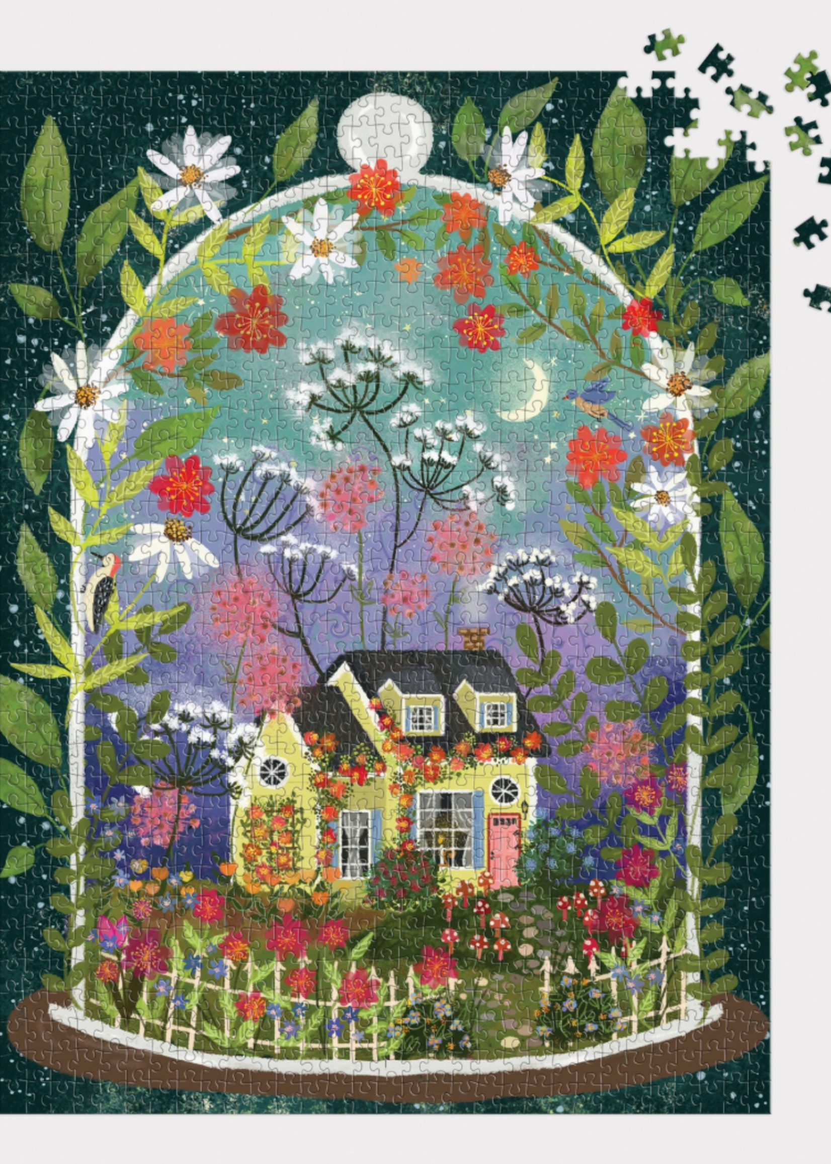 Chronicle Books Joy Laforme Bloomarium 1000 Piece Puzzle