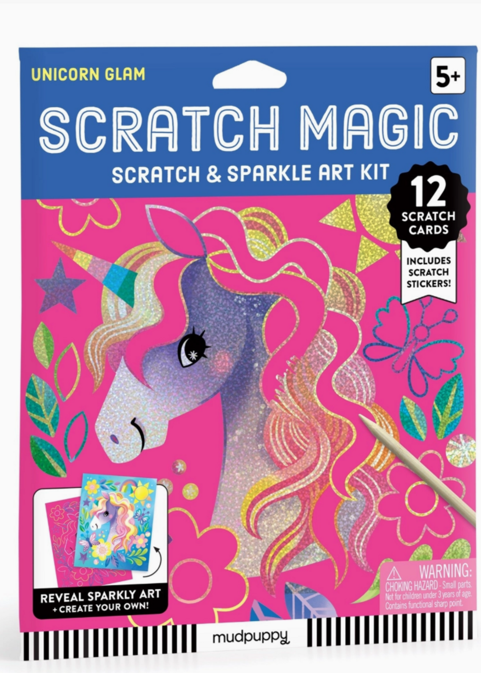 Chronicle Books Unicorn Glam Scratch Magic