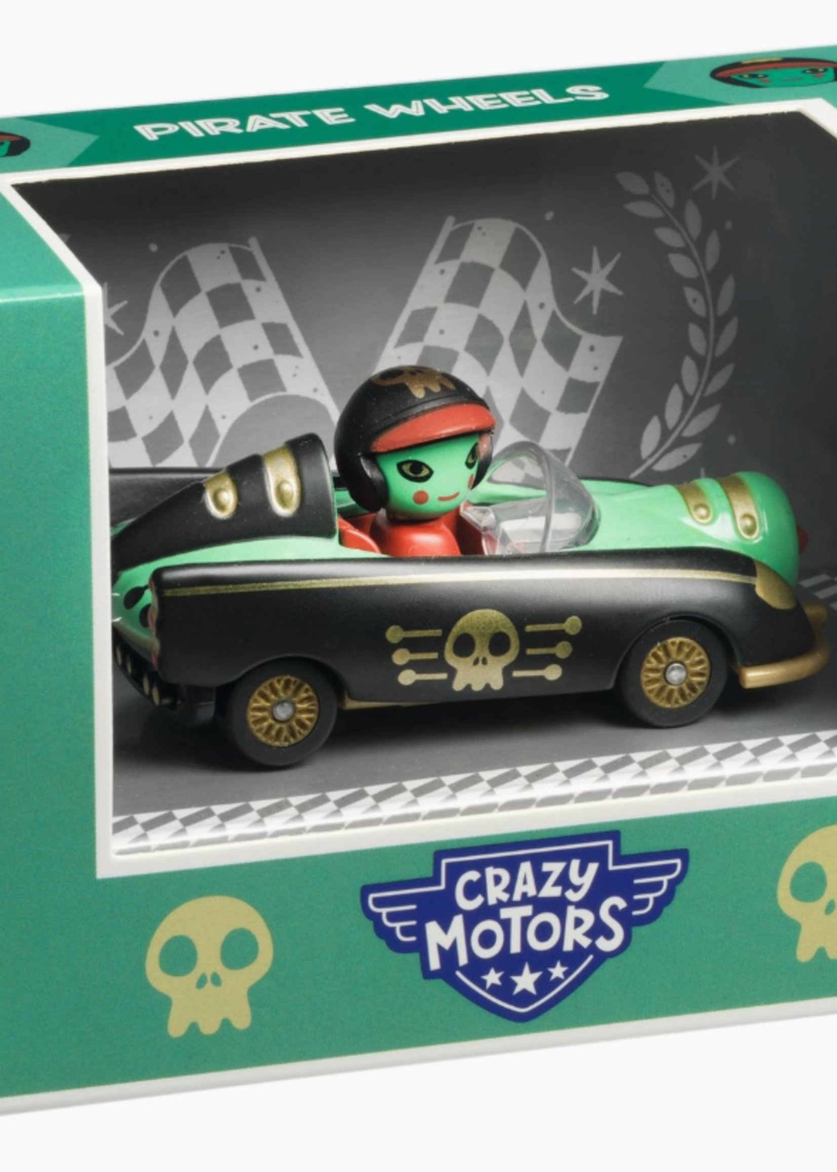 Djeco Crazy Motors Pirate Wheels