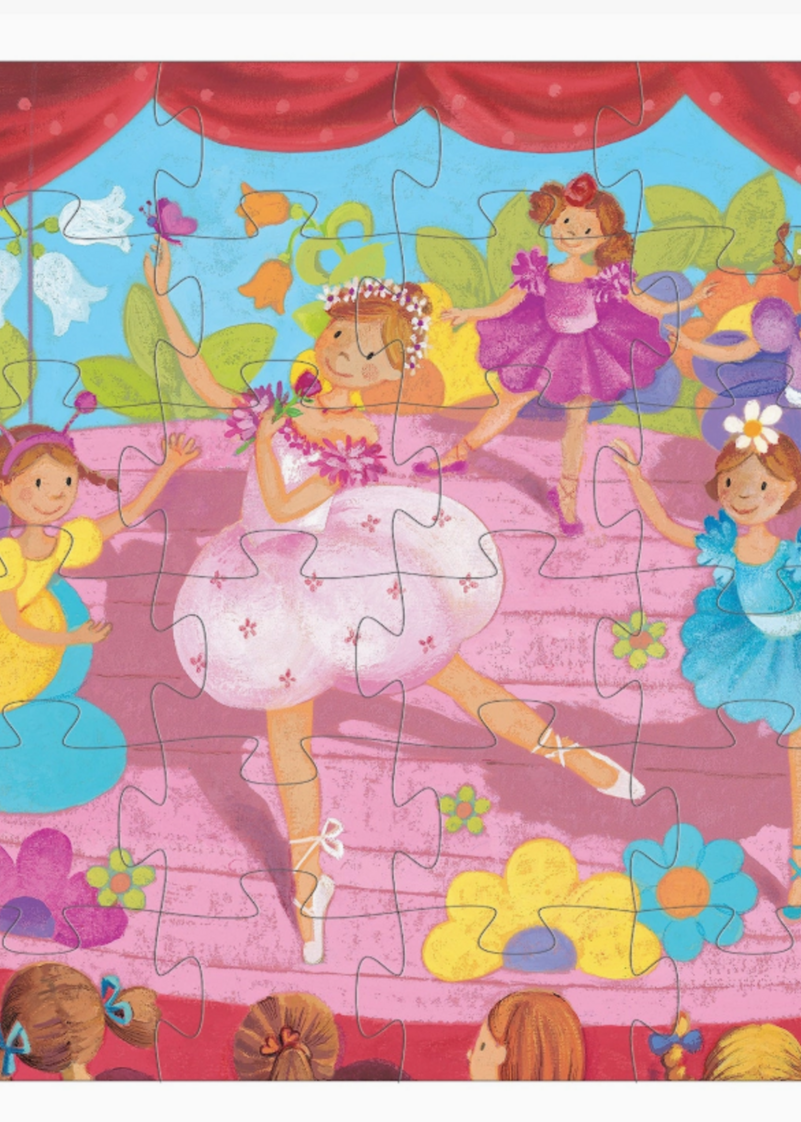 Djeco Silhouette Ballerina Puzzle