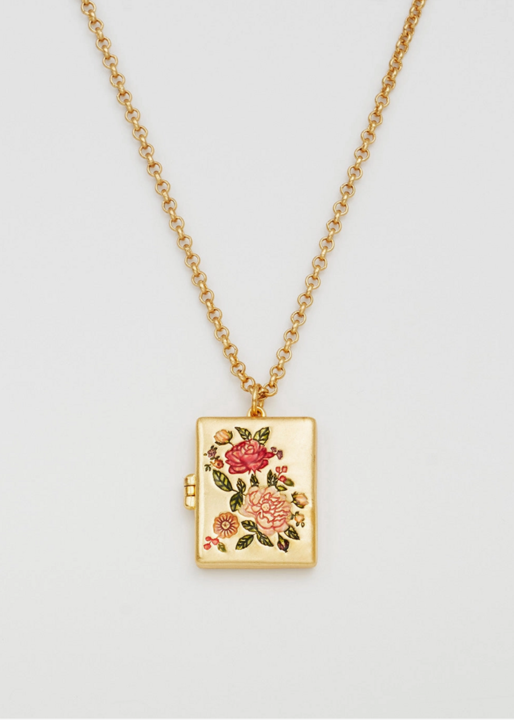 Fable England Eve Floral Locket