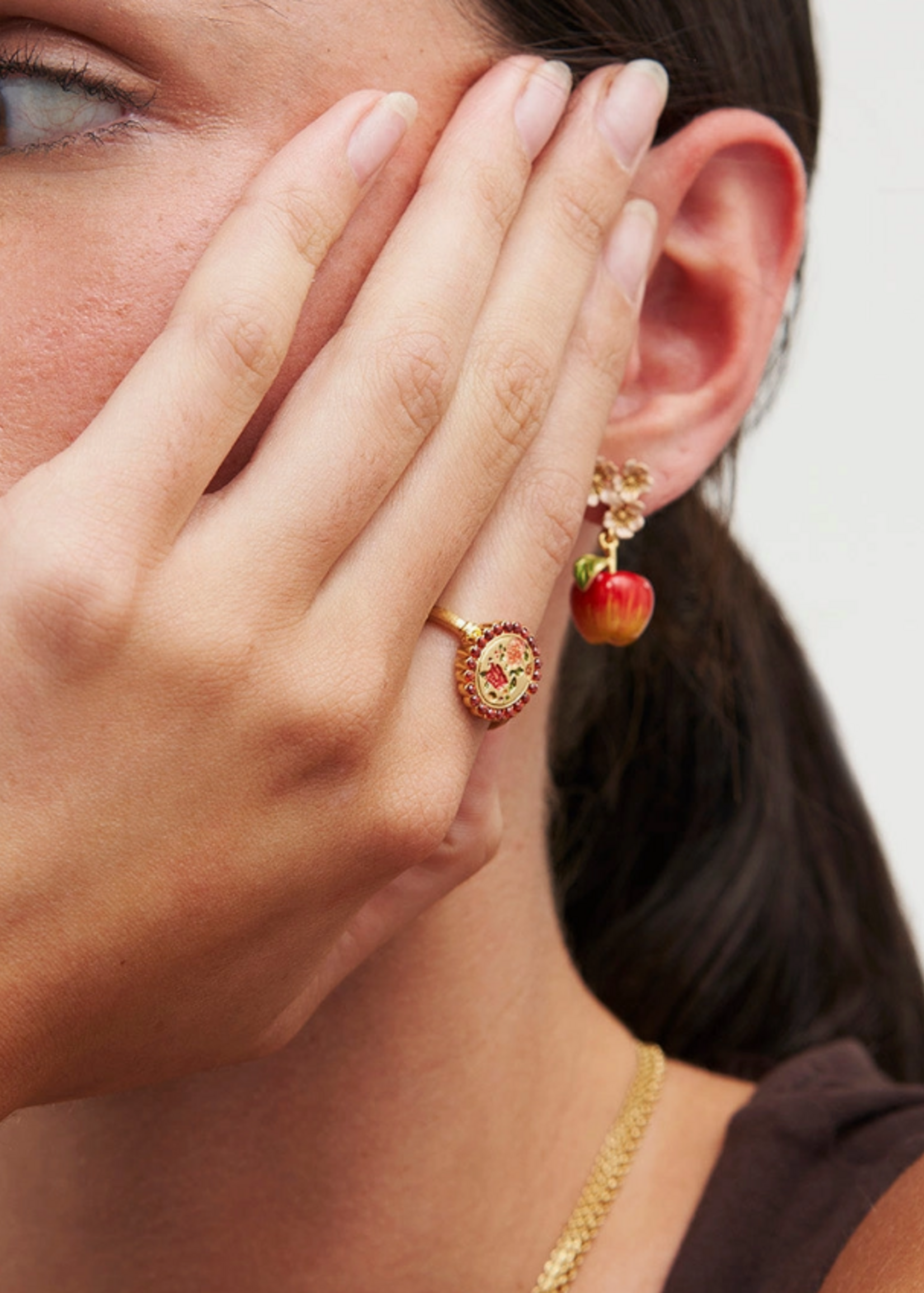 Fable England Eve Floral Ring