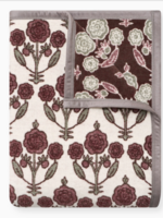 Chappywrap Ruthie Block Print Blanket