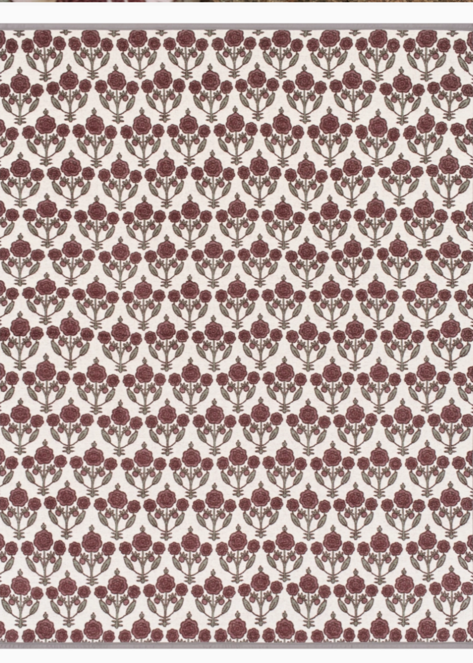 Chappywrap Ruthie Block Print Blanket