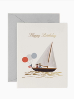 Rifle Paper Co. Sailboat Birthday Card