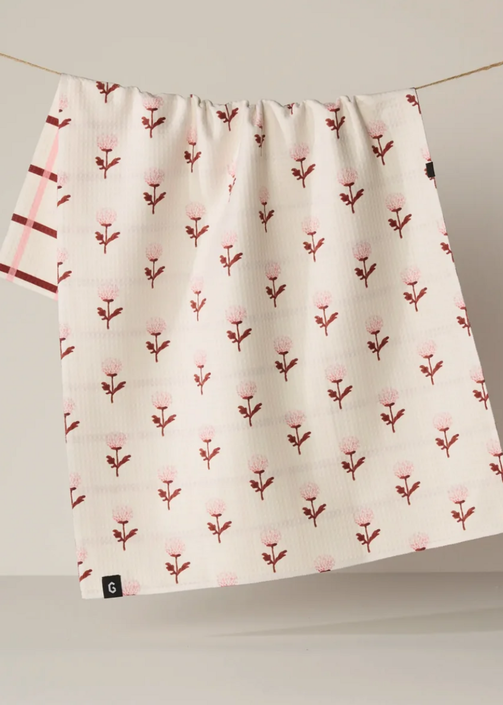 Geometry Fleur Luxe Kitchen Towel