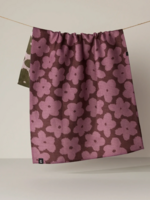Geometry Fuzzy Floral Luxe Kitchen Towel