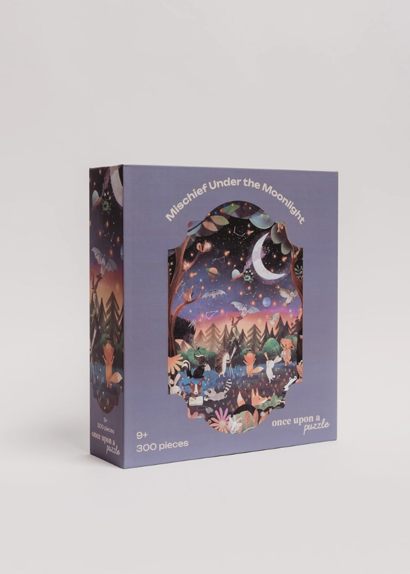 Once Upon a Puzzle Mischief Under the Moonlight 300 Piece Puzzle