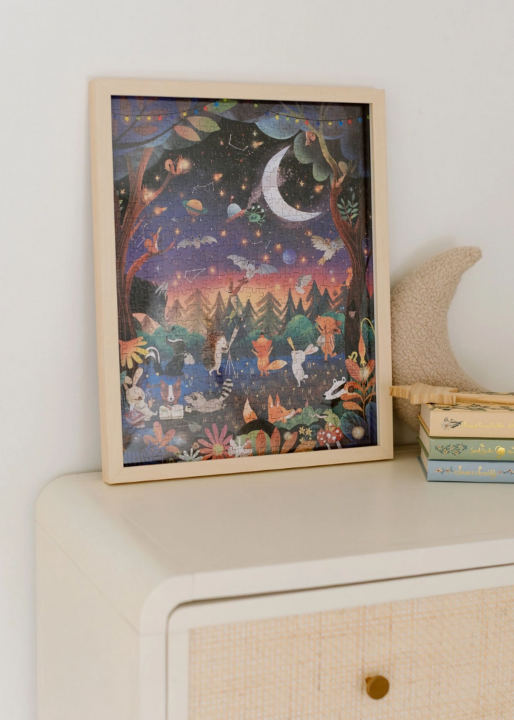 Once Upon a Puzzle Mischief Under the Moonlight 300 Piece Puzzle