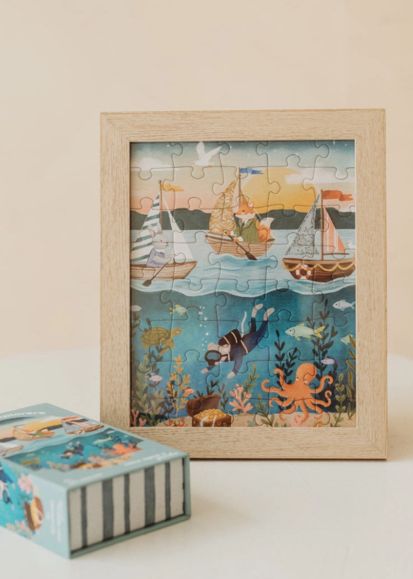 Once Upon a Puzzle Ocean Explorers 40 Piece Mini