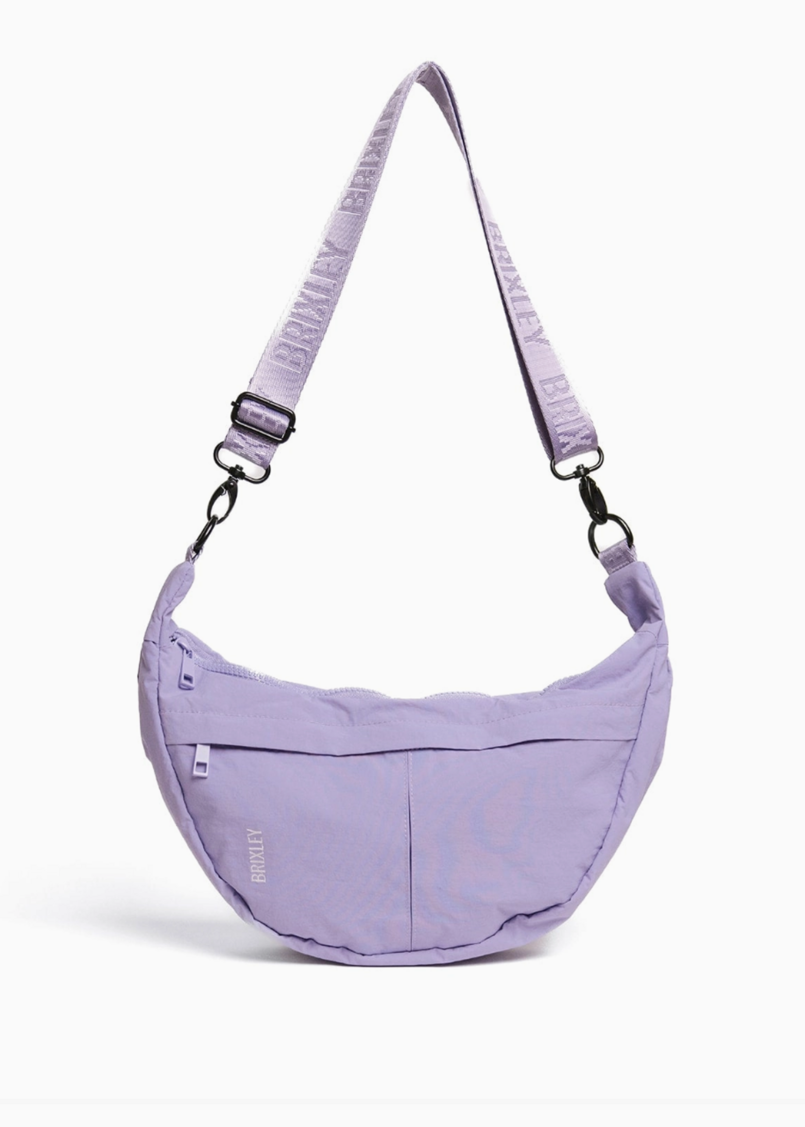 Brixley Periwinkle Crescent Bag