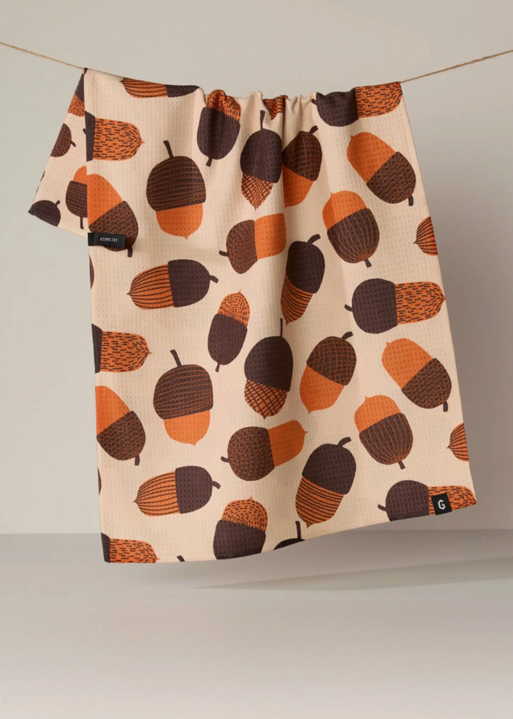 Geometry Squirrel Bounty Luxe Kitchen Towel - Fall 2026