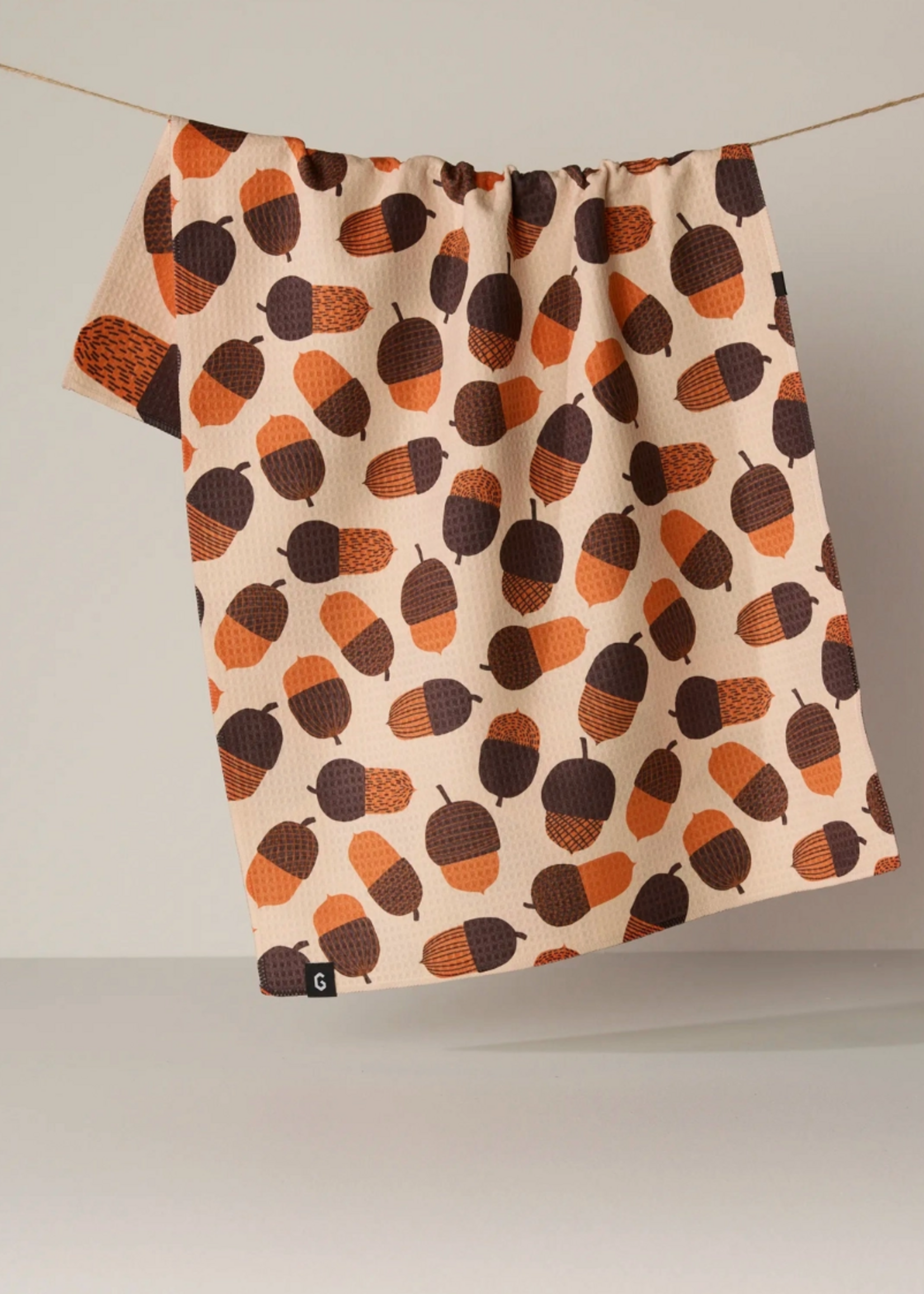 Geometry Squirrel Bounty Luxe Kitchen Towel - Fall 2026