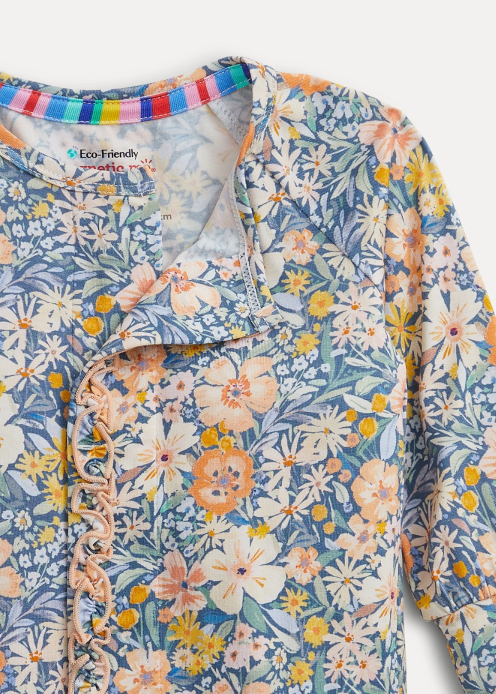 Magnetic Me Flora Modal Ruffle Conv Coverall