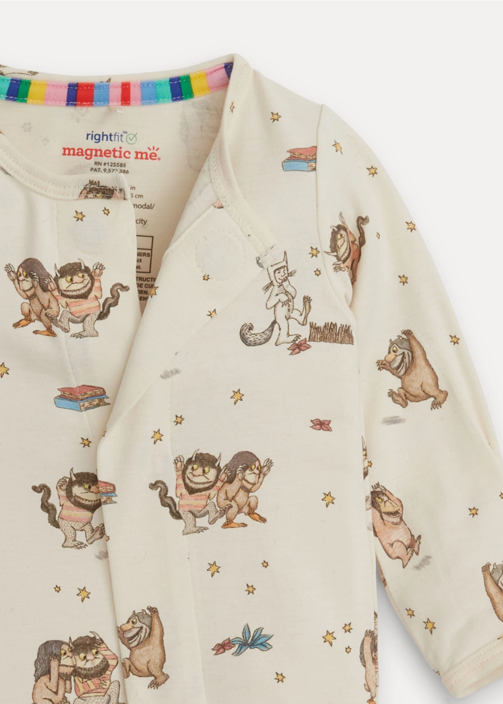 Magnetic Me Where the Wild Things Are Right Fit Footie