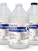 Magic Resin 3 Gallon (11.4 L) | 2'' Deep Pour, Casting & Art Resin | Clear Epoxy Resin Kit