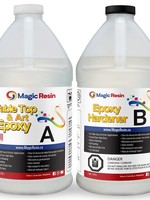 Magic Resin 2 Gallon (7.6 L) | Table Top & Art Clear Coating Epoxy Resin Kit