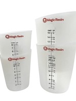 Magic Resin Silicone Measuring Cups Set of 4