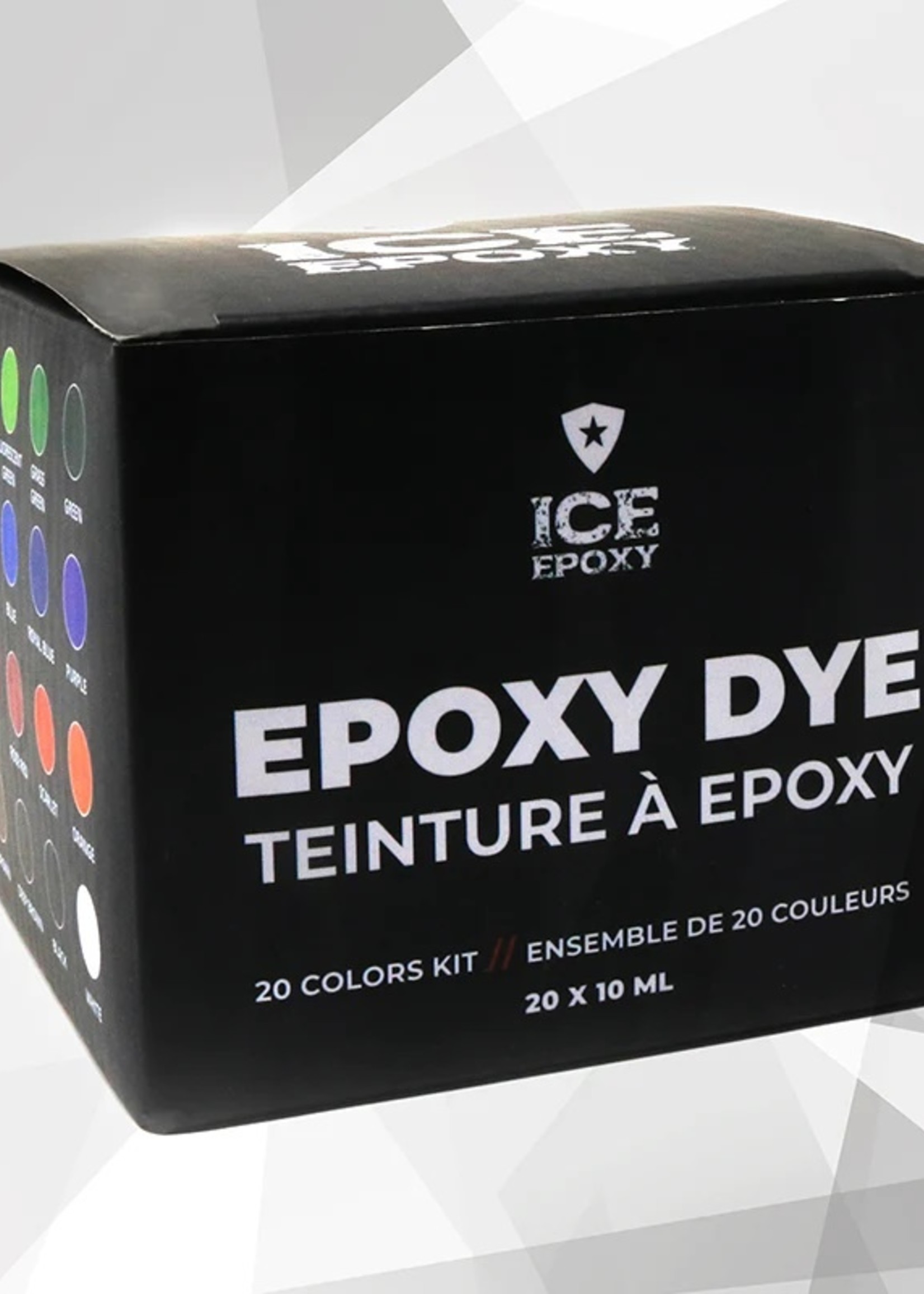 Ice Epoxy EPOXY DYE BOX 20 COLOR KIT