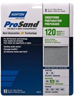 Norton 9 x 11 In. ProSand Paper Sheet P120 Grit A259PS AO