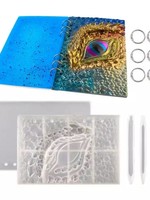 Alibaba 3D Dragon Eye Rectangular Notebook Cover with pen molds