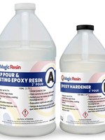 Magic Resin 1.5 Gallon (5.7 L) | 2'' Deep Pour, Casting & Art Resin | Clear Epoxy Resin Kit