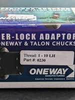 Oneway Oneway - Taper - Lock Adapter for Oneway and Talon Chucks - Thread  1-10 LH-p#0230