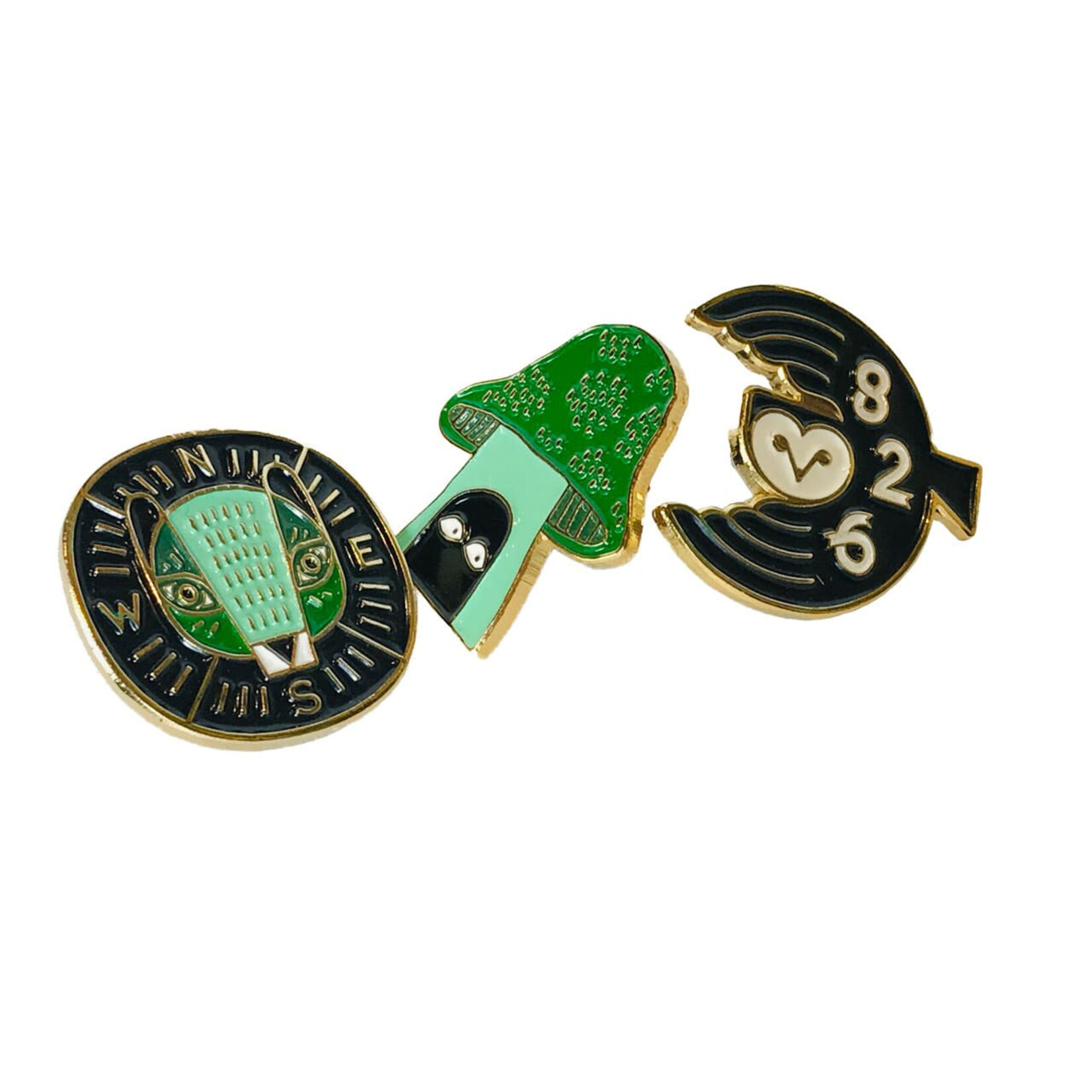 Enamel Pins Compass