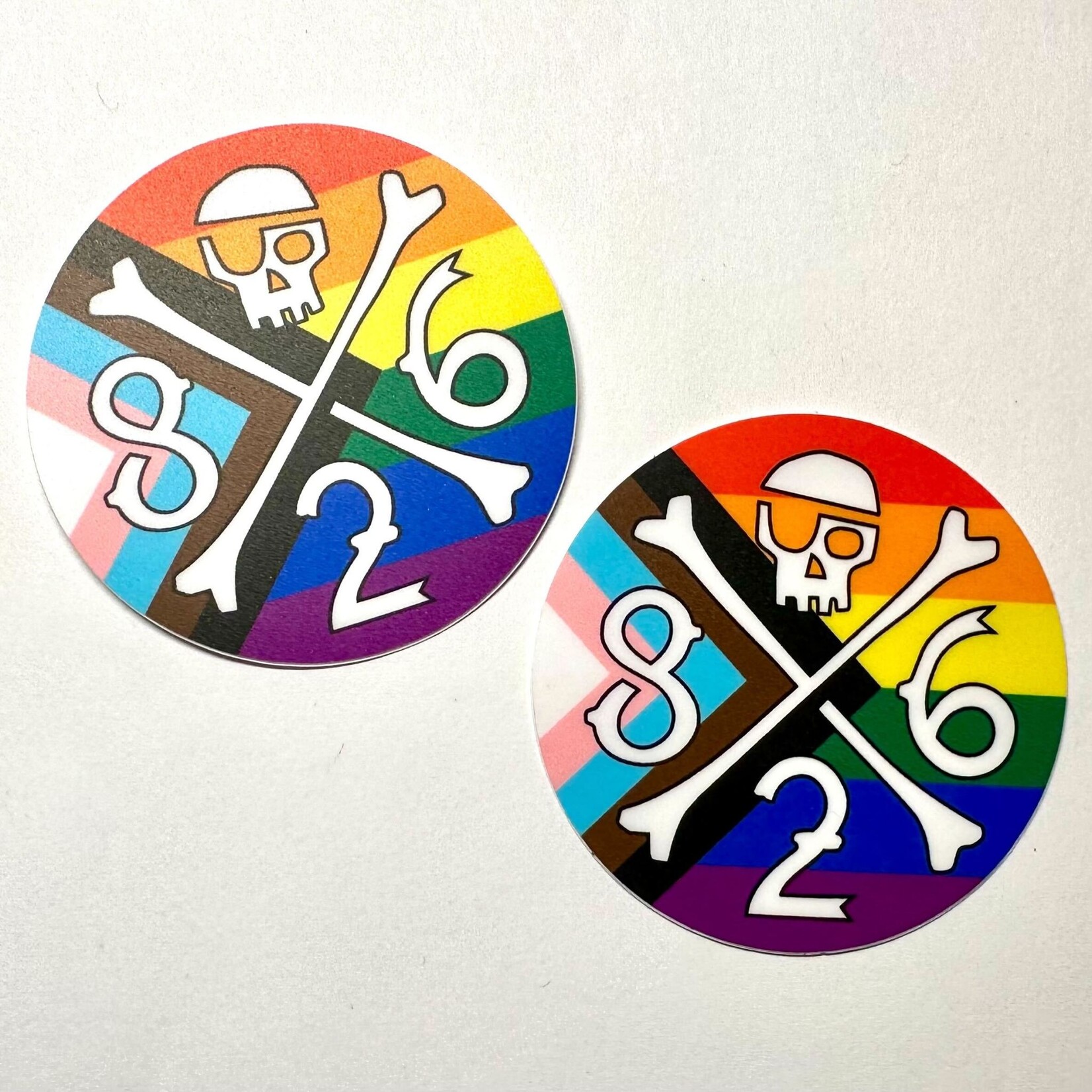826 Pirate Pride Sticker