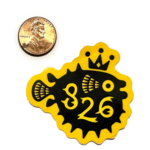 Yellow Puffer Sticker