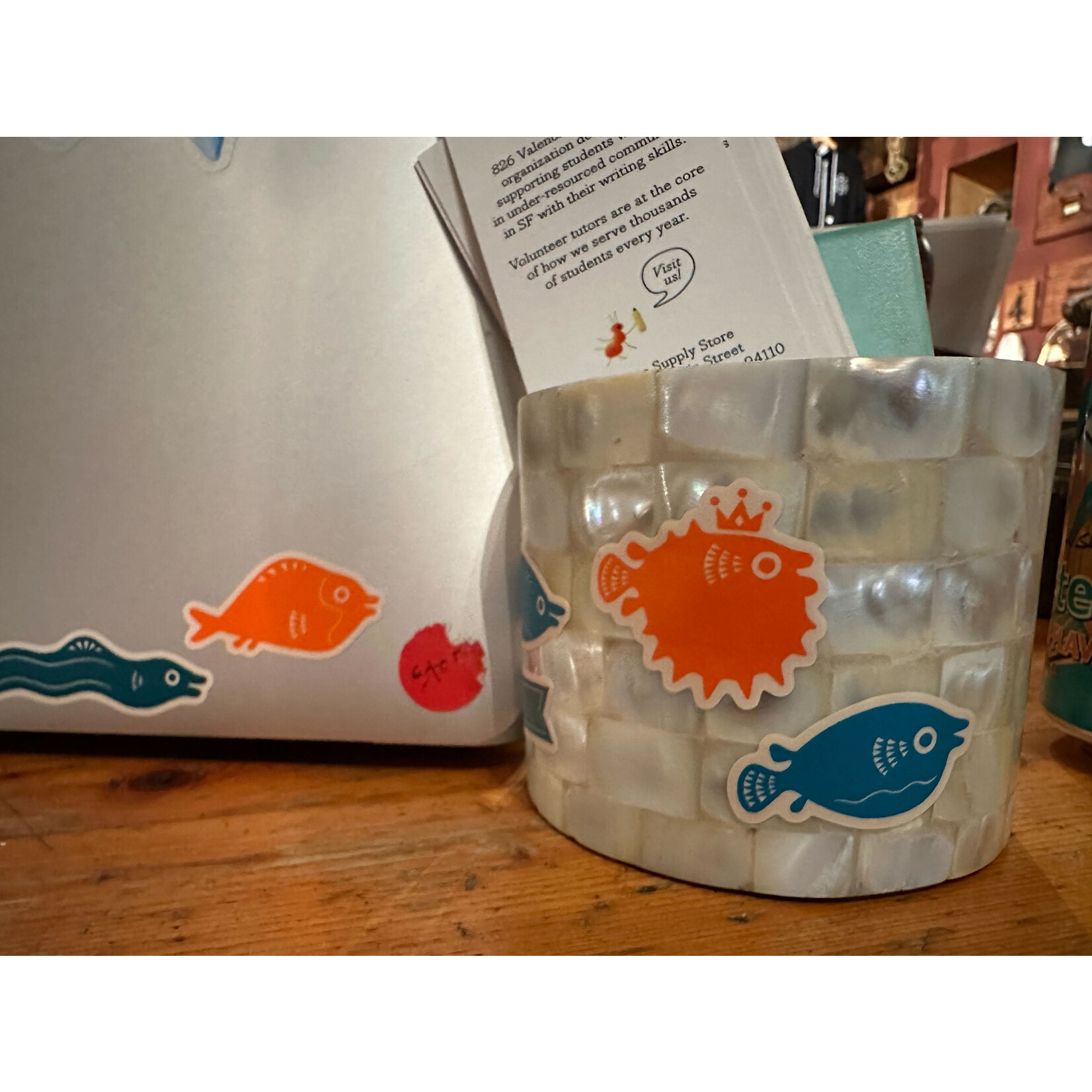 Fish Theatre Thespians Sticker Sheet