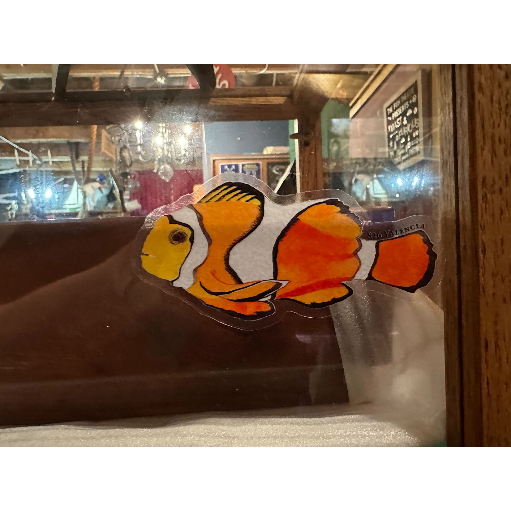 Fish Theatre Transparent Stickers