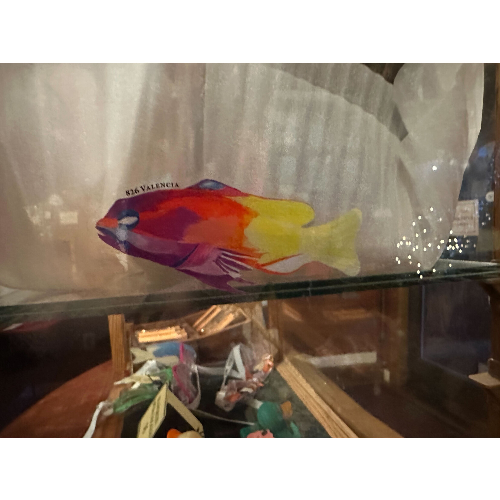 Fish Theatre Transparent Stickers