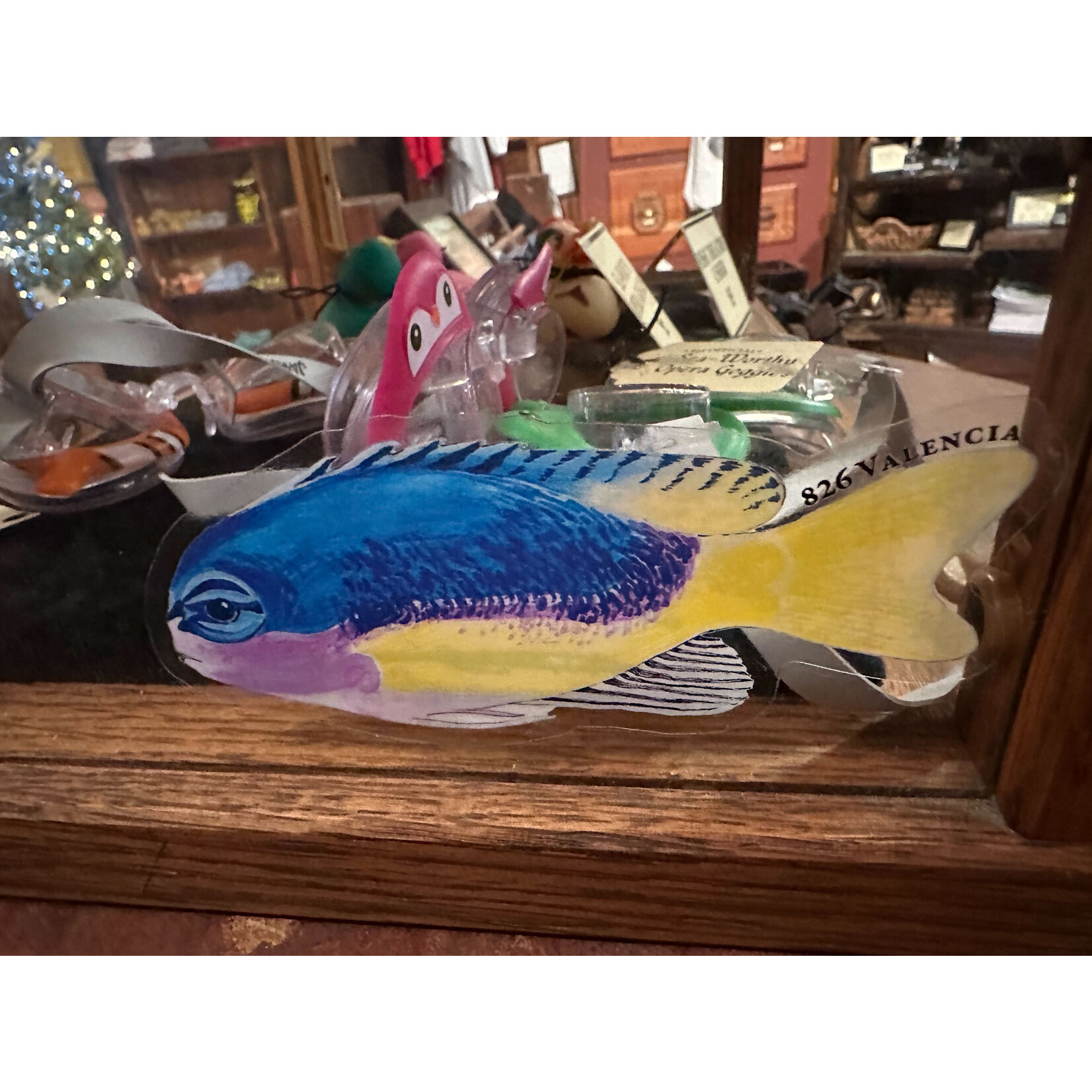 Fish Theatre Transparent Stickers