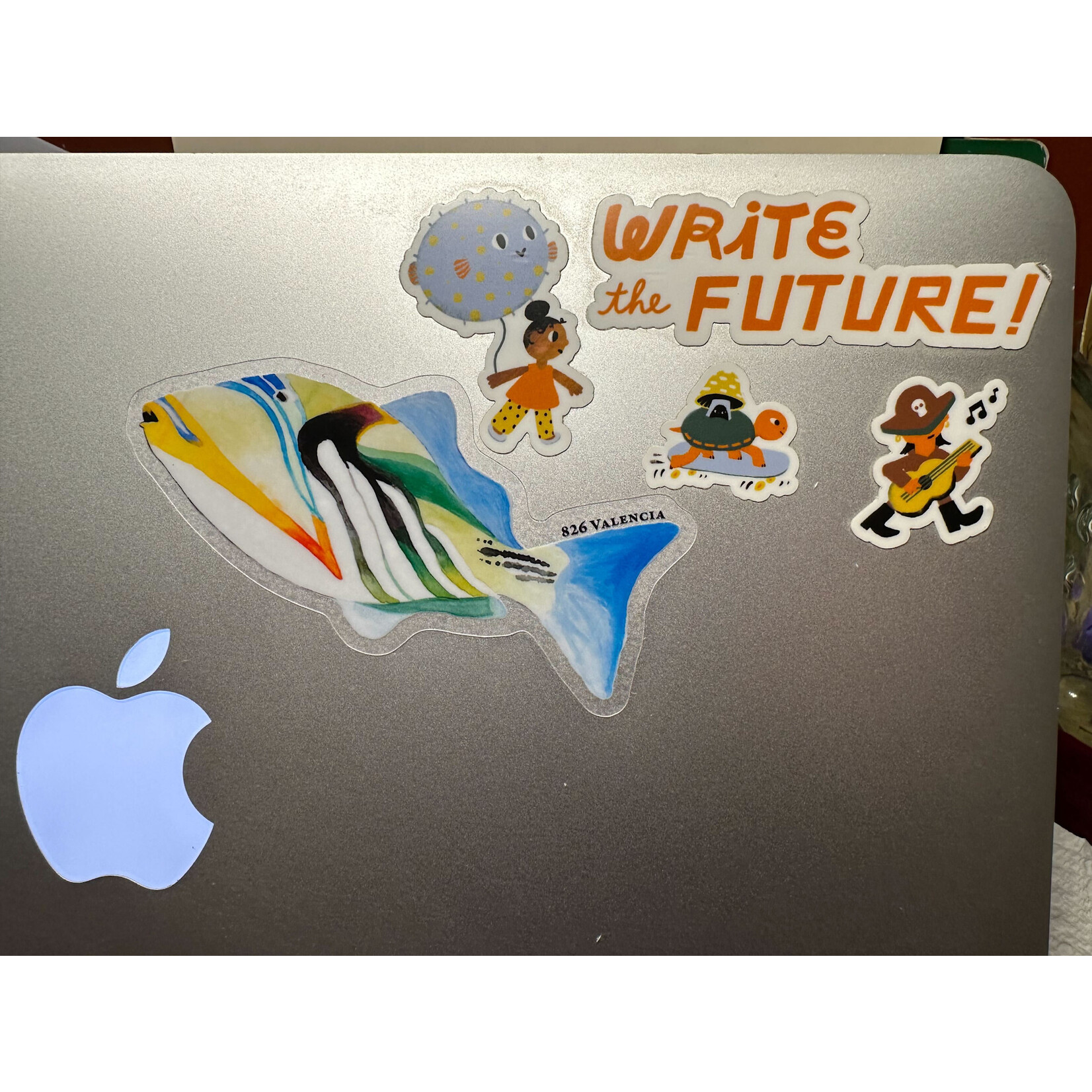 Fish Theatre Transparent Stickers