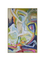 Constant Knot Hand Painted Abstract 3 1.5 inch Frame