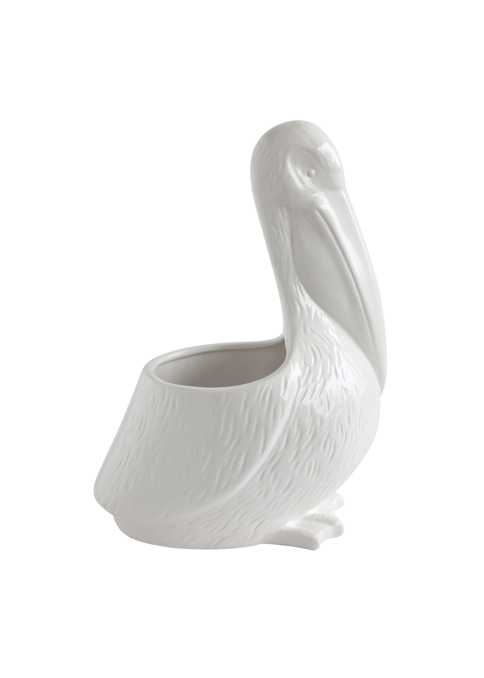 Creative Co-Op Ceramic Pelican Planter