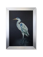 Style Craft Silver Frame Egret