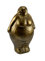 Faire- HomArt Gorda Woman, Brass | Aluminum