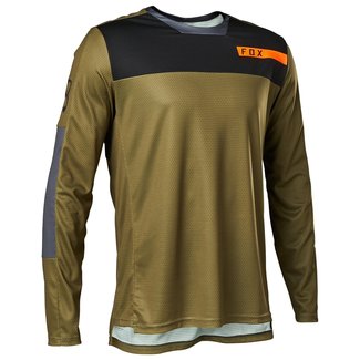 FOX RACING FOX DEFEND LS JERSEY MOTH BARK