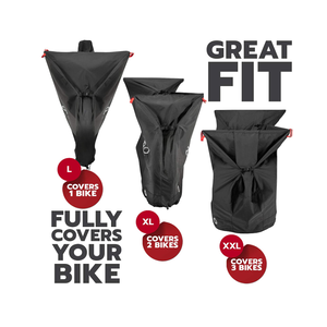Housse de protection XL pour 2 vélos d'extérieur et porte vélo d'auto