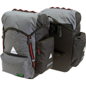 AXIOM Axiom Seymour Oceanweave P55+ Panniers: Gray/Black