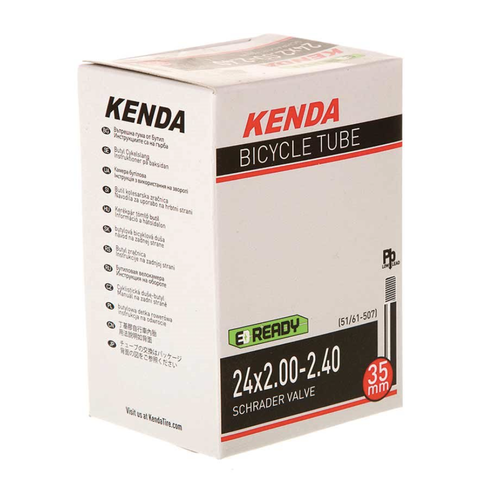 Kenda Kenda, Schrader, Chambre à air, Schrader, Longueur: 35mm, 24'', 2.00-2.40