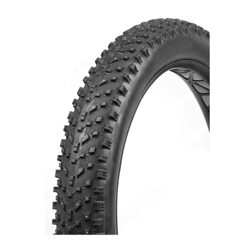 Vee Rubber Vee Rubber, Snow Avalanche Studded, Tire, 26x4.00, Folding, Tubeless Ready, Silica, 120TPI, Black