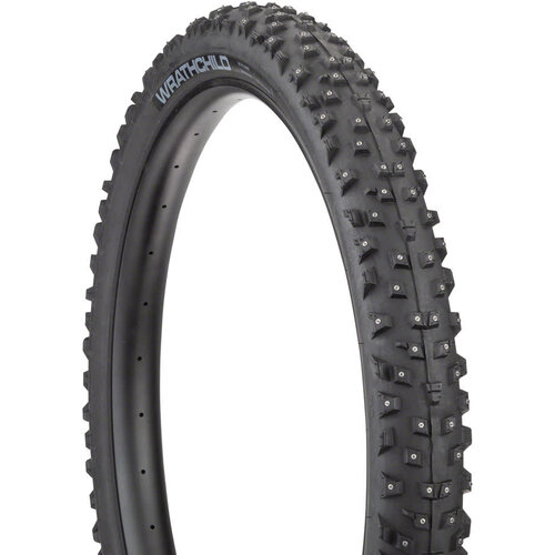 45NRTH 45NRTH Wrathchild Tire - 27.5x3.0, Tubeless, Folding, Black, 60tpi, 252 Concave Carbide Studs