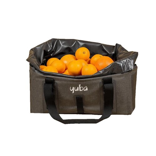YUBA Yuba, Grab & Go Bag, Roll Top Front Bag For FastRack and Bread Basket