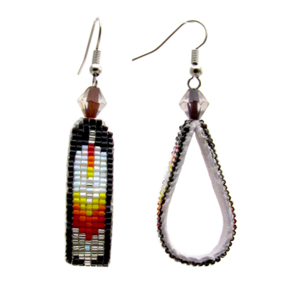 Beaded Earrings Four Directions Trading