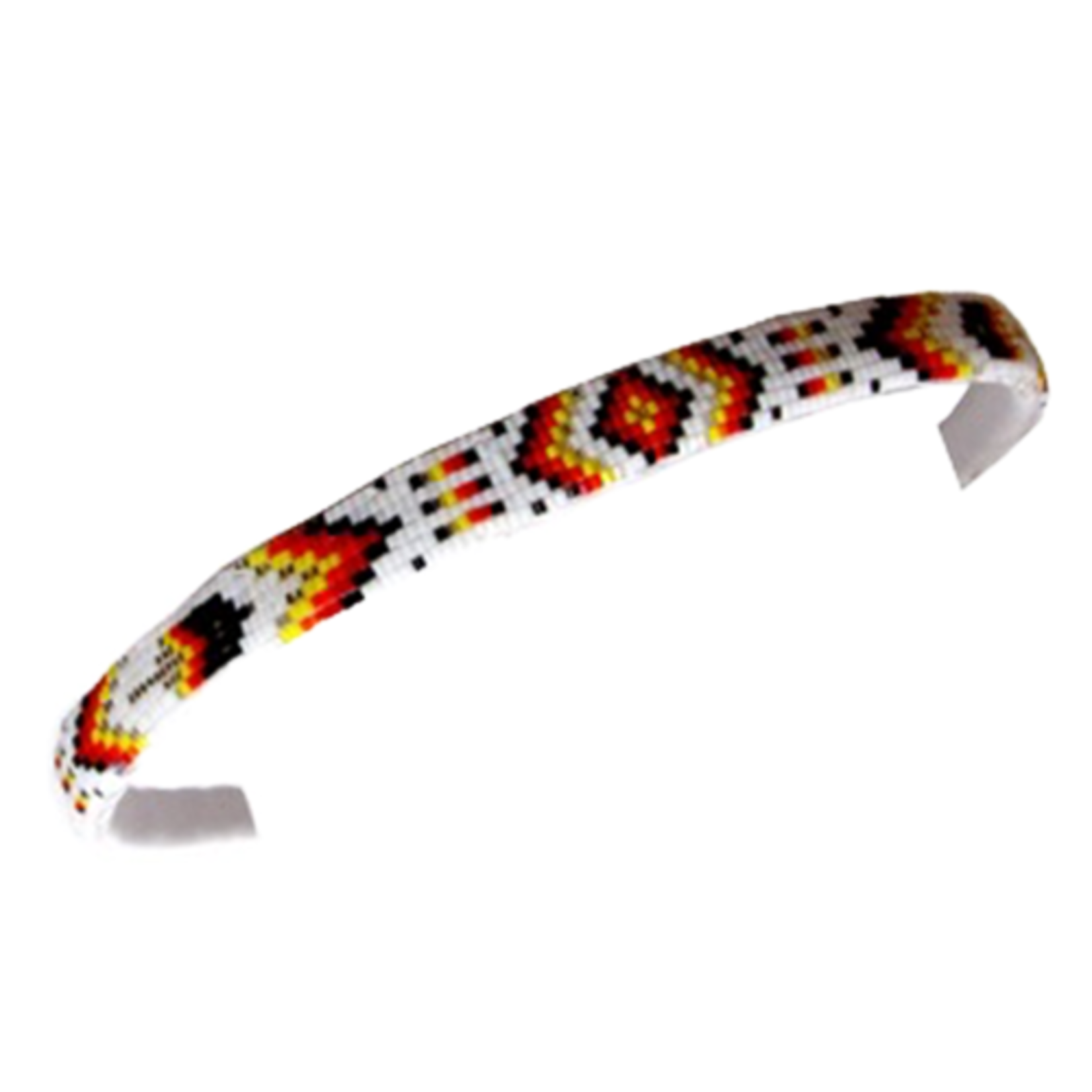 CUTGLASS HEADBAND FEATHER DESIGN