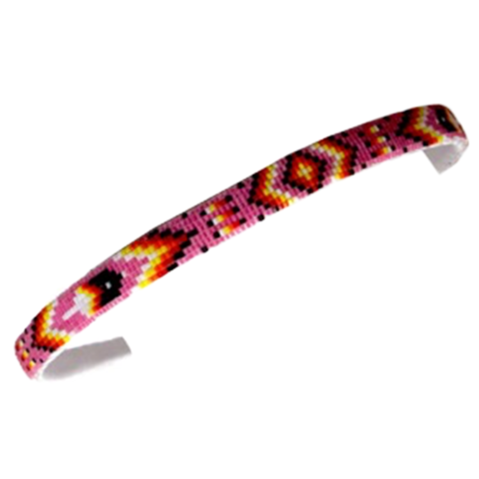 CUTGLASS HEADBAND FEATHER DESIGN