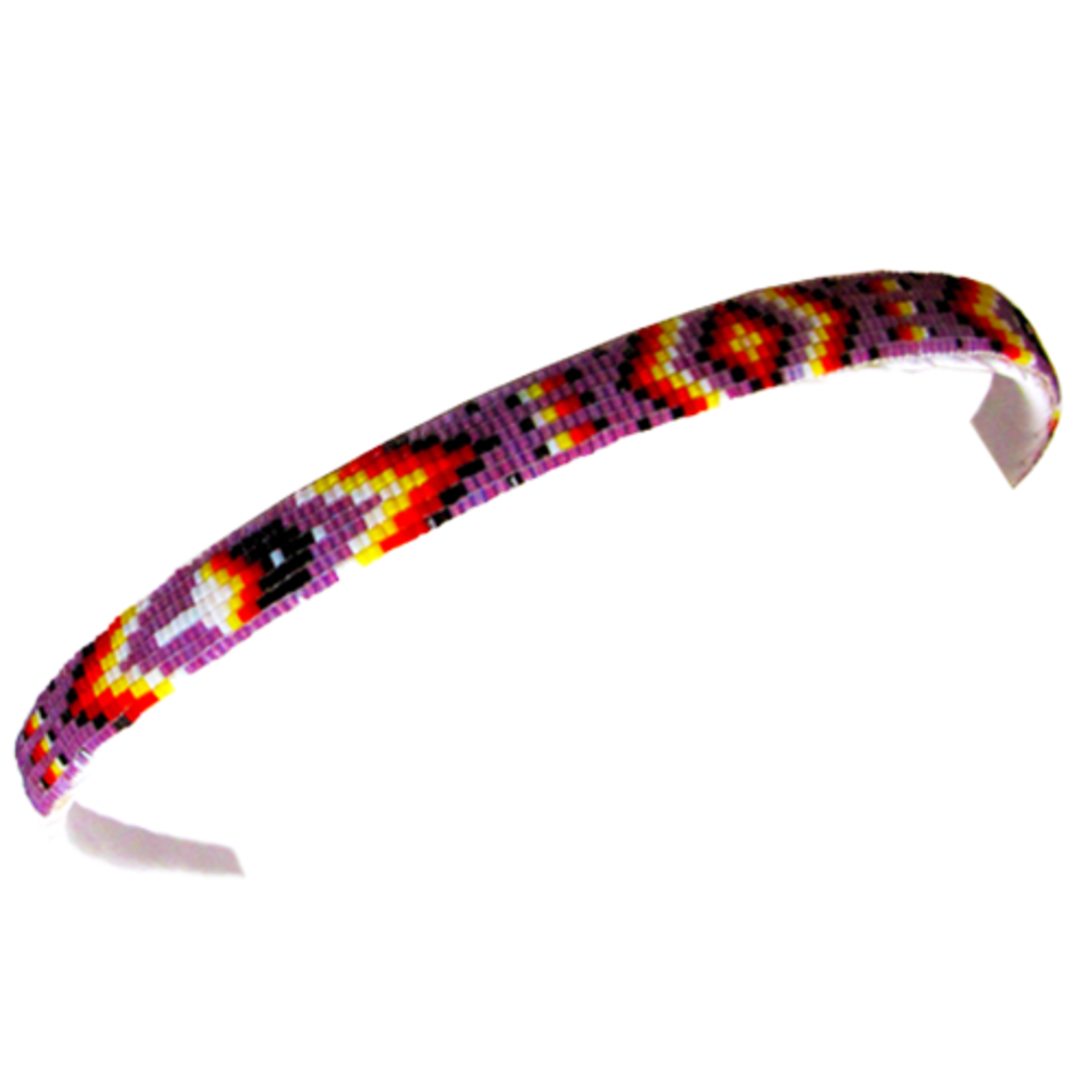 CUTGLASS HEADBAND FEATHERS